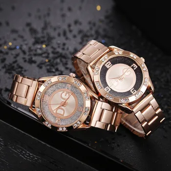 2022 Moterų Laikrodžiai Prabangos Prekės ženklo Mados kalnų krištolas, Nerūdijančio Plieno, Kvarcas Ponios Laikrodžiai Reloj Mujer Geriausia Pardavimo Montre