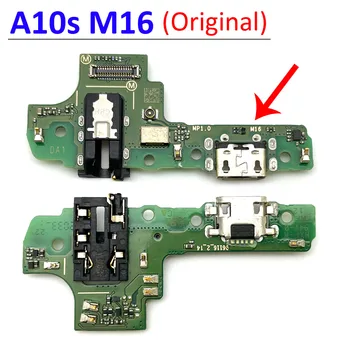 Originalus Samsung Galaxy A10s A107 A107F M15 M16 Micro USB Įkroviklio Įkrovimo lizdas Dock 