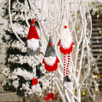 Kalėdų Ilgos Kojos Lėlės Kalėdų Senelio Beveidis Gnome Lėlės Pakabukas Naujųjų Metų Kalėdų Medžio Kabo Dekoro Kalėdų Dovana Vaikams Navidad
