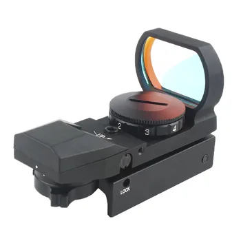 1X22X33 Reflex Raudonos, Žalios Dot Akyse taikymo Sritis Holografinis Riflescope su 20mm Geležinkelių Taktinis Airsoft Šautuvas Medžioklei