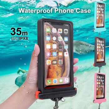 35M IPX8 Vandeniui Telefono dėklas Skirtas Iphone SamsungXiaomi Plaukimo Sausas Krepšys, dėklas protecive Maišelį Mobiliojo Telefono Dėklas Dangtis