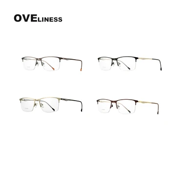 Titano Lydinio optinių akinių rėmelių akiniai vyrų Ultralight Be akinių recepto, trumparegystė, akių akinių rėmeliai 2020 m.