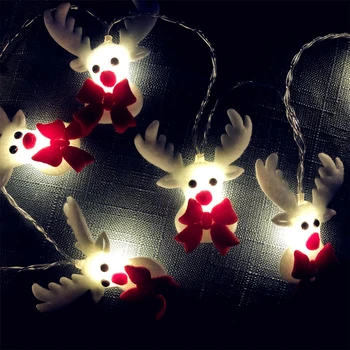Kalėdų automobilių puošyba, Sniego string šviesos ornamentų Automobilių interjero vaikų dovanos Kalėdų eglutės kabinti apdaila