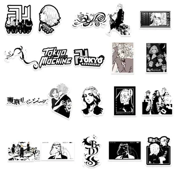 10/50pcs/pak Tokijo Revengers Japonų anime ir Animacinių filmų Lipdukai Riedlentė Kompiuterio, Nešiojamojo kompiuterio, Automobilio Lipdukas, Vaikų Žaislams ir T.t