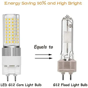 30pcs G12 LED Lempos AC 110V, 220V 12W LED Lemputės 2835 Lampada LED 360 laipsnių Pakeisti Halogeninės Lemputės