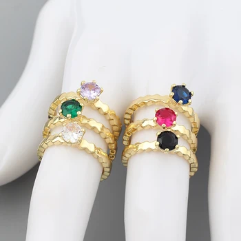 2021 Saldainiai Kristalų Cirkonis Dalyvavimas Nagų Dizaino Žiedai Moterų Moterų Vestuvių Papuošalai, Aksesuarai Dovanos Mados Moterų Žiedai