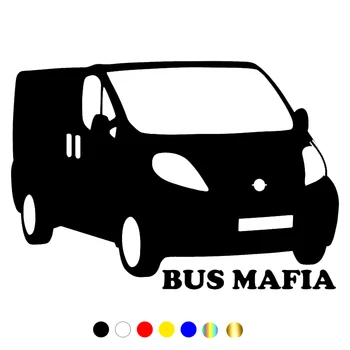 CS-1337# 22*15 cm, Autobusų Mafijos v2 juokinga automobilio lipdukas vinilo lipdukas balta/juoda auto automobilių lipdukai stilius