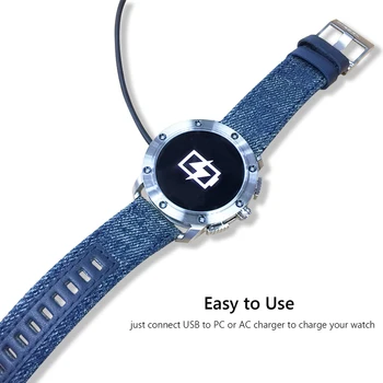 Smartwatch Įkrovimo Kabelis, skirtas Iškastinio Gen6/Gen5/Gen4/Įmonė/Explorer/Dyzelinas Sporto Žiūrėti Magnetinis Įkroviklis, Maitinimo Laidas Doko