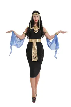 Karšto Pardavimo Ponios Kleopatra, Egipto Deivės Romos Fancy Dress Helovinas Kostiumas Moterims, Apranga