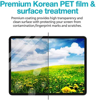 2VNT Pet Plėvelės Screen Protector for Samsung Galaxy Tab 10.1 2019 T510 T515 SM-T510 SM-T515 10.5 SM-T580 T590Scratch Įrodymas