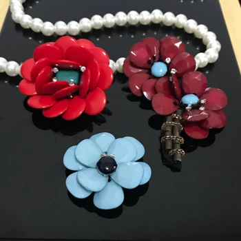 3D gėlių cirkonio zawalcowany apdailos mygtuką pleistrai megztinis kailis suknelė aplikacijos batai, krepšiai apdailos Pleistras 