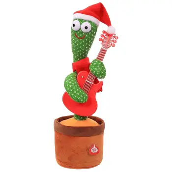Šokių Kaktusas Žaislas Kalbėti Minkštas Elektroninių Pliušiniai Žaislai Purtyti Lėlės 120 Dainas Dainuoti Ir Šokti Fluorescentinė Kalėdų Dovanos Vaikams