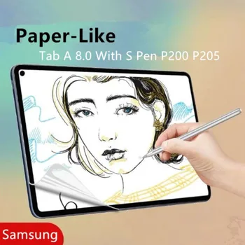Samsung Galaxy Tab 8.0 Su S Pen už p200 P205 Knyga-Kaip Screen Protector Rašymas &Draw ir Eskizas pieštuku, Kaip ant Popieriaus