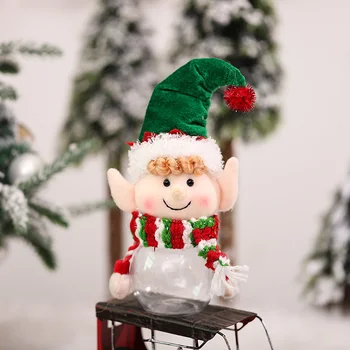 2022New Metų Mados Kalėdų Dekoracijas, Mielas Elf Saldainiai Jar Goblin Nykštukas Dovana Kalėdų Eglutė Pakabukas Kūrybos Namuose Dovana