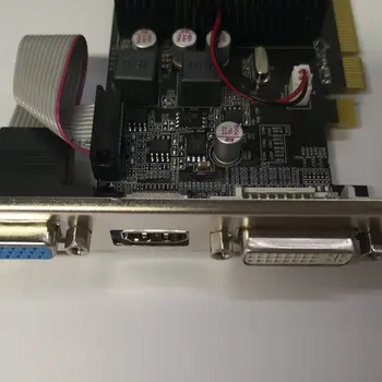 Aukštos raiškos Vaizdo grafikos plokštė PCI HD7450 2Gb/2048Mb DDR3 64bit KOMPIUTERIO, Stalinio Kompiuterio Mini Atveju Low-end Grafikos Plokštę
