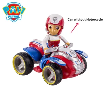 Paw Patrulių rinktinės Kapitonas Ryder Lėlės Motociklo Žaislo Forma Super Gelbėjimo Komanda, Vaikų Žaislai, Gimtadienio Dovanos, figūrėlių, Žaislinių Duomenys