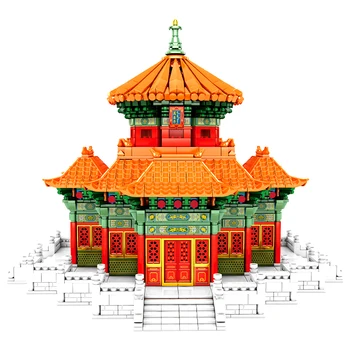 SS Sembo Miestas Kinijoje, Senovės Architektūros Wanshou Pavilion Namas, Bokštas Modelio Blokai Ekspertų Žaislai Berniukams Gimtadienio Dovana