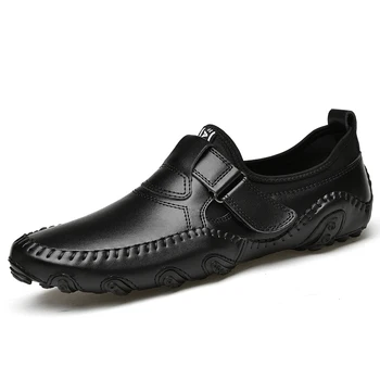 Vyriški batai 2022 m. rudenį naujų jaunimo tendencija laukiniai žirniai batai vyriški odos kvėpuojantis laisvalaikio bateliai