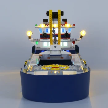 SuSenGo LED Šviesos Rinkinys 60266 Vandenyno Tyrinėjimo Laivas, (Modelis Ne Komplekte)