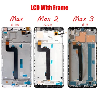 LCD XIAOMI Mi Max 2 3 LCD & Touch Ekranas skaitmeninis keitiklis Su Remonto Įrankių ir Grūdinto filmas Mi Max 2 3 LCD Ekranas