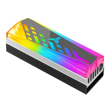 JONSBO ARGB M. 2280 2 SSD Heatsink Naudojamos RGB Aliuminio Lydinio, Šilumos Kriaukle Coole Šilumos kempinėlės NGFF M2 Kietojo Disko