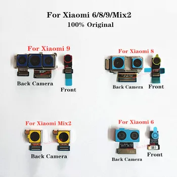 Originalus Galinio vaizdo Kameros Jungtis Xiaomi mi 6 8 9 Mix2 MI6 MI8 MI9 MIX2 Priekiniai Galinio vaizdo Kamera Flex Kabelis atsarginės Dalys
