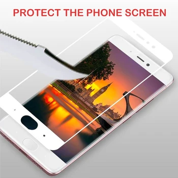 9D Grūdintas Stiklas Apie Xiaomi Redmi 5 Plus S2 4X 5A Eiti Ekrano apsaugos Redmi 4 Pastaba 4X 5 5A Pro Apsaugos Glas Filmas Atveju