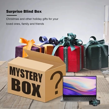2022 Naujas Pasisekė Mystery Box 5-10vnt Aklas Dėžutė Staigmena Aukštos kokybės Elektronikos Dovana Naujovė Atsitiktinė Prekė Mystery Box