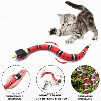 Katė Žaislas Elektroninių Gyvatė Interaktyvūs Šaltiniai Priedai Įdomių Dalykų, Maži Žaidimai Kačiukai Visi Išmaniųjų Judėjimo Šunų Augintiniai