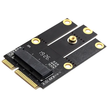 Naujas 2 M. NGFF Į Mini PCI-E (PCIe+USB), Adapteris M. 2 Wi-fi