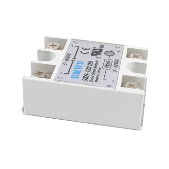 1pcs solid state relay SSR-120DD 25A 3-32 DC 5-60 DC SSR 120DD relė (solid state relay