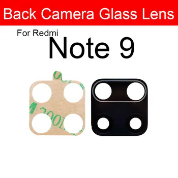 Galinio vaizdo Kamera Stiklo Lęšis Xiaomi Mi 10 10T Lite 10 Pastaba Pro Galinį Pagrindinės Kameros Stiklo Lęšis Redmi Pastaba 8 9 8T 9S Pro Max Dalys